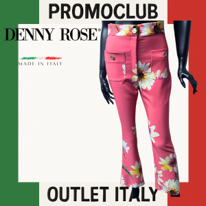 Панталон Denny Rose,  90% полиестер, 8%еластан, размер 42, Италия